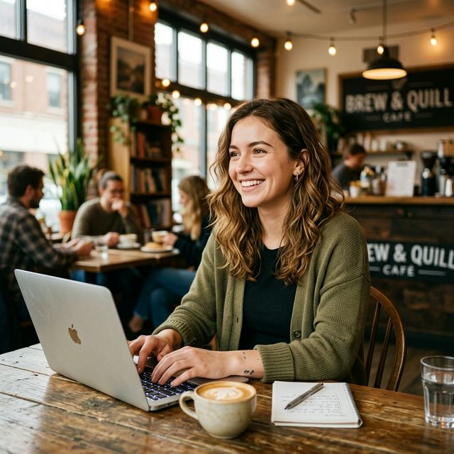 Writer using HumanizeAI